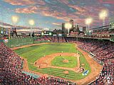 Thomas Kinkade FenwayPark painting